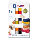 FIMO soft Kit de pte  modeler "Natural", set de 12