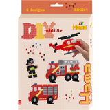 Hama perles  repasser midi "Pompiers", coffret cadeau