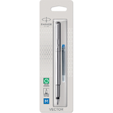 PARKER stylo plume VECTOR, acier, taille de plume: M