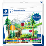 STAEDTLER crayon couleur design Journey, tui carton de 72