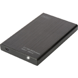 DIGITUS Botier pour disque dur 2,5" SATA,  usb 2.0, noir