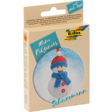 folia mini kit de feutrine "Filzinies", bonhomme de neige