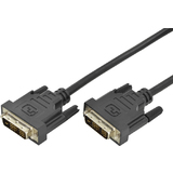 DIGITUS Cble dvi-d 24+1, dual Link, 2,0 m, noir