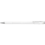 Pentel stylo roller  encre gel hybrid Milky, blanc