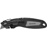 WESTCOTT cutter de scurit, lame trapze: 18 mm, noir