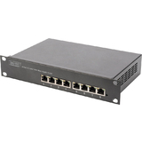 DIGITUS switch 10" Gigabit, 8 ports