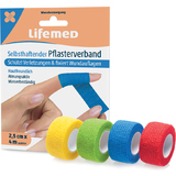 Lifemed bande cohsive, auto-adhsive, assorti