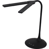 ALBA lampe de bureau LED "LEDTWIN", rechargeable, noir