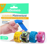 Lifemed bande cohsive, auto-adhsive, assorti