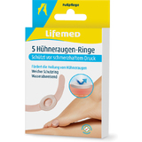 Lifemed anneaux anti-cors, transparent, paquet de 5