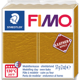 FIMO effect LEATHER Pte  modeler, 57 g, ocre