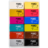 FIMO effect LEATHER kit de pte  modeler, kit de 12