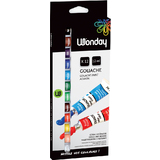 Wonday Gouache, tui carton de 12 tubes de 12 ml