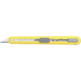 NT cutter A553P, botier en plastique, jaune