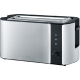 SEVERIN grille-pain 4 tranches AT 2590, acier inox / noir