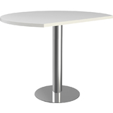 kerkmann table de runion ARTLINE, diamtre: 1.000 mm, blanc