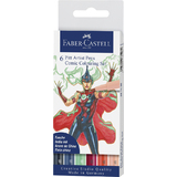 FABER-CASTELL feutre PITT artist pen, kit Comic