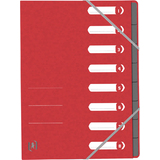 Oxford trieur Top File+, A4, 8 compartiments, rouge