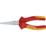 HEYCO pince plate VDE, droit, L: 160 mm, rouge/jaune