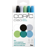 COPIC marqueur ciao, kit de 6 "Sea"