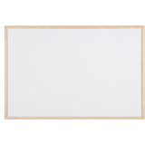 Bi-Office tableau blanc, cadre en bois, (L)900 x (H)600 mm