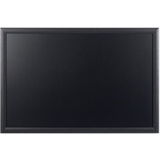 Bi-Office tableau noir, cadre noir, 900 x 600 mm