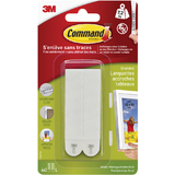 3M command Languettes accroches tableaux, taille: L, blanc