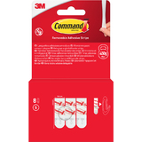 3M command Paquet de recharge languettes adhsives, blanc
