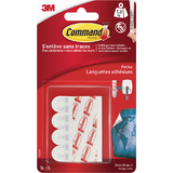 3M command Paquet de recharge languettes adhsives, blanc