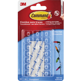 3M command Clip dcoratif, plastique taille: XS, transparent