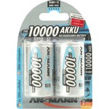 ANSMANN pile rechargeable maxe NiMH, mono D, 10.000 mAh