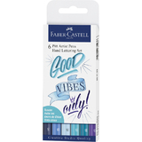 FABER-CASTELL feutre PITT artist pen, tui de 6