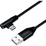 LogiLink Cble usb 2.0, usb-a - micro USB, 1,0 m, noir