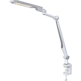 Hansa lampe de bureau  led Multiflex, pince & socle, argent