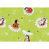 SUSY card Papier cadeau "Coccinelle", sur rouleau