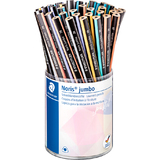 STAEDTLER crayon Noris jumbo pastel, duret: 2B, pot de 48