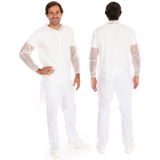 HYGOSTAR blouse visiteur eco HYGOBASE, blanc, XL