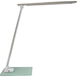 UNiLUX lampe de bureau  led POPY, dimmable, socle en verre