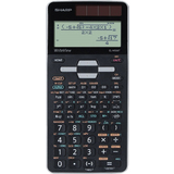 SHARP calculatrice scolaire EL-W506T-GY, couleur: noir/gris
