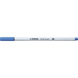 STABILO feutre pinceau pen 68 brush, bleu fonc