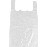 PAPSTAR sac en plastique, en HDPE, blanc