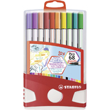 STABILO feutre de dessin Pen 68 brush, colorparade de 20