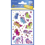 ZDesign kids Sticker glitter "licorne", color