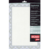 agipa papier  motif "Diplme", A4, 115 g/m2, bleu