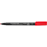 STAEDTLER marqueur permanent 314B Lumocolor, rouge