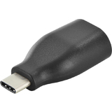 DIGITUS adaptateur USB, usb-c - USB-A, noir