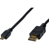 DIGITUS Cble high Speed, hdmi-a - hdmi-d micro