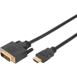 DIGITUS Cble d'adaptateur HDMI, hdmi-a - DVI, 2,0 m, noir