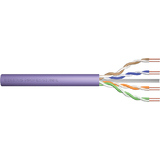 DIGITUS Cble d'installation, cat. 6, U/UTP, 500 m, violet