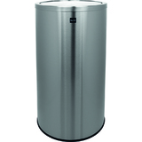 Helit poubelle "the swing", 70 litres, acier inox, argent